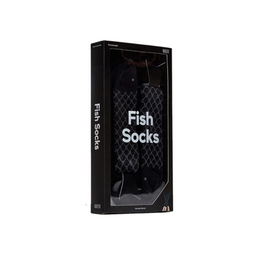 DOIY Fish Socks Black