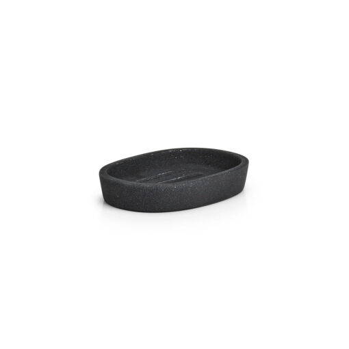 Soap Dish "Dark Stone" Black