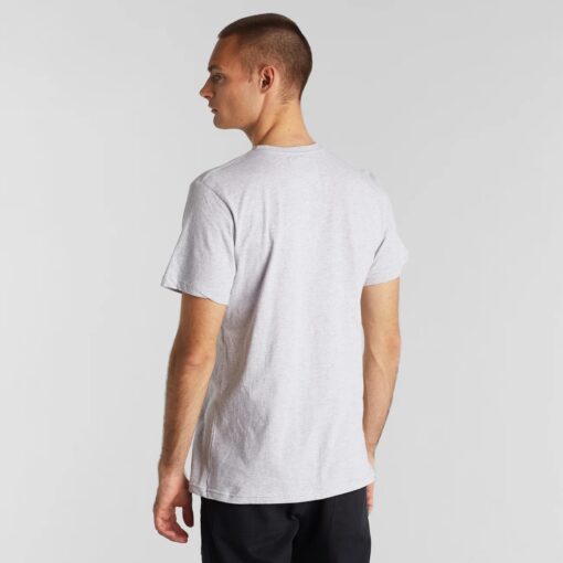 Dedicated T-shirt Stockholm Cat Flip Grey Melange - Image 4