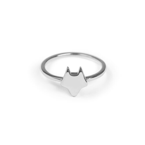 Kirju Wolf Ring Silver