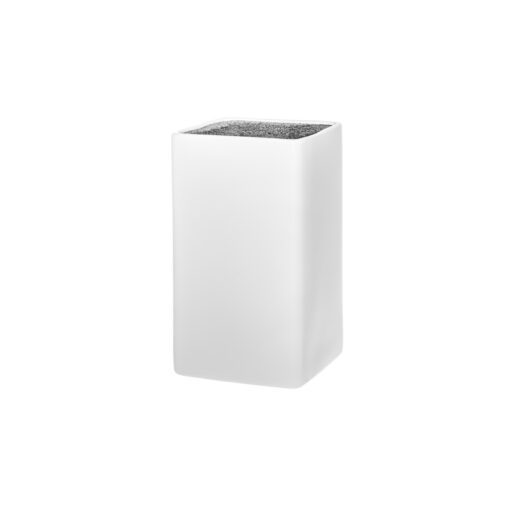 Porcelain Knife Block Square White