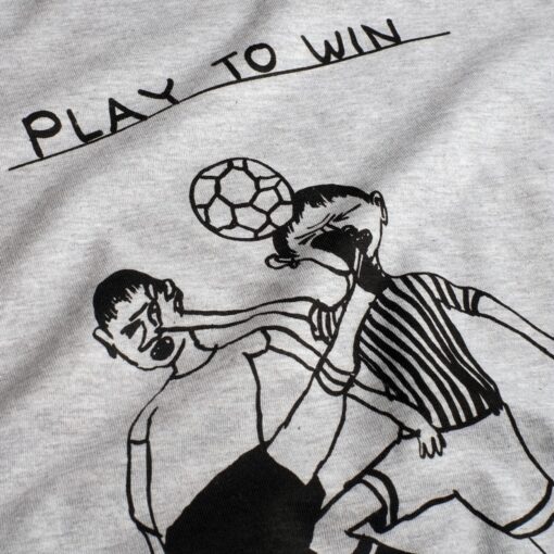Dedicated Stockholm Play To Win T-särk Grey Melange