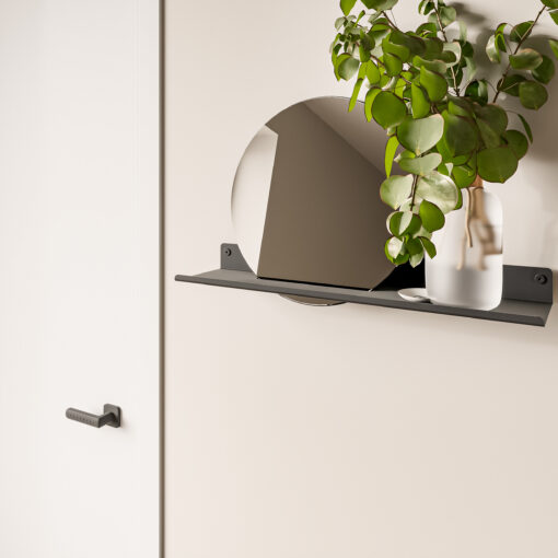Fink London M Mirror Midnight Black 37cm - Image 4