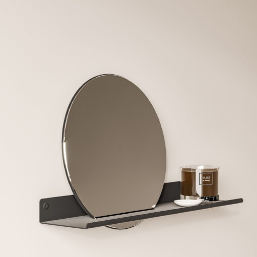 Fink London M Mirror Midnight Black 37cm - Image 2