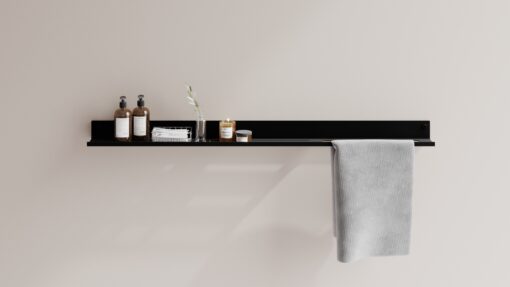 Fink Roma L Shelf Midnight Black 97cm - Image 3