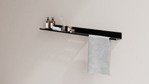 Fink Roma L Shelf Midnight Black 97cm - Image 2