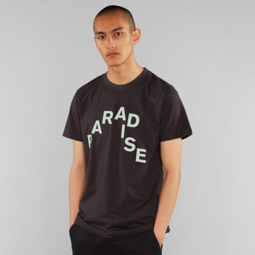 Dedicated T-shirt Stockholm Paradise Charcoal - Image 2