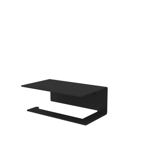 Fink Berno S Toilet Paper Holder Midnight Black 14cm