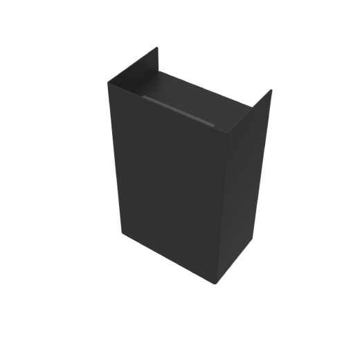 Fink Riga S Wall Bin Midnight Black 9L