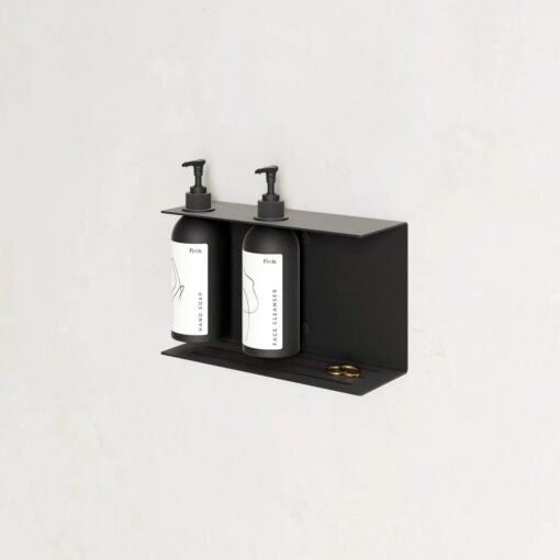 Fink Palermo M Pump Bottle Holder Midnight Black 23cm - Image 2