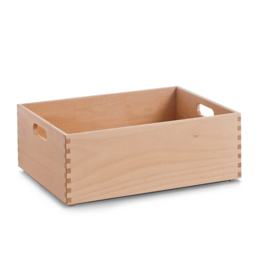 Storage Box Lacquered Beech Medium
