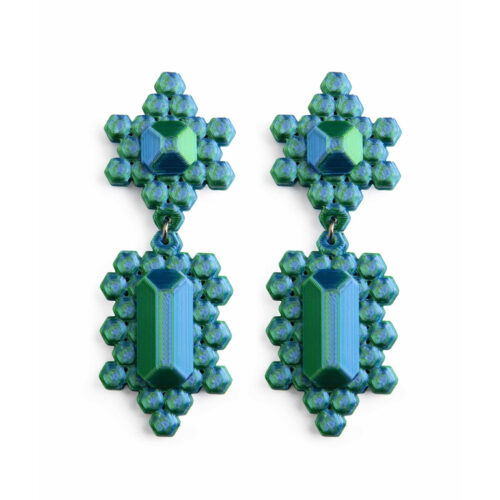 Maison 203 Stones Earrings L Aurora