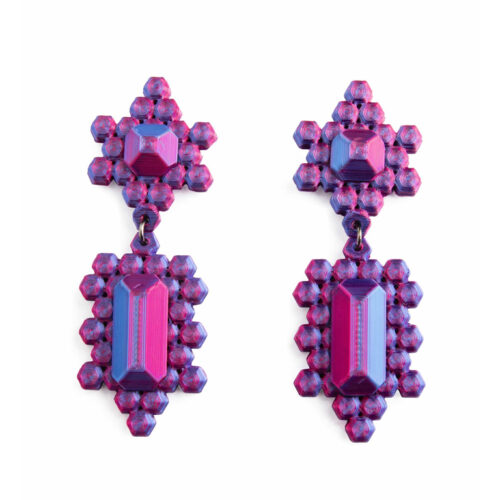Maison 203 Stones Earrings L Galaxy
