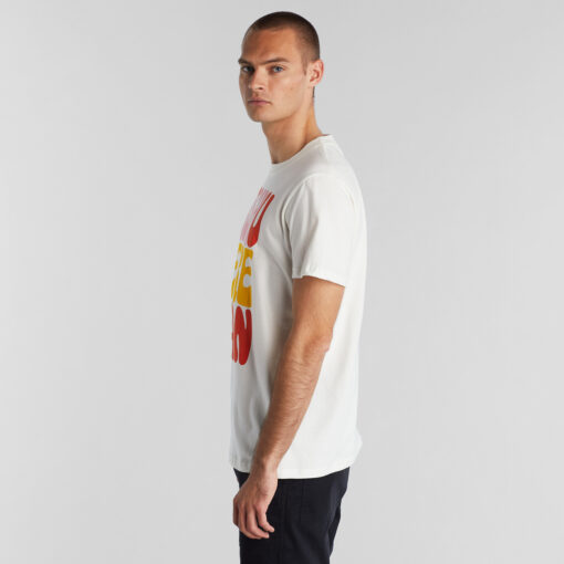 Dedicated T-särk Stockholm Wish Vegan Off-White - Image 3