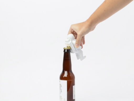 DOIY Houston Bottle Opener White - Image 2