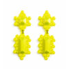 Maison 203 Stones Earrings L Fluo Yellow