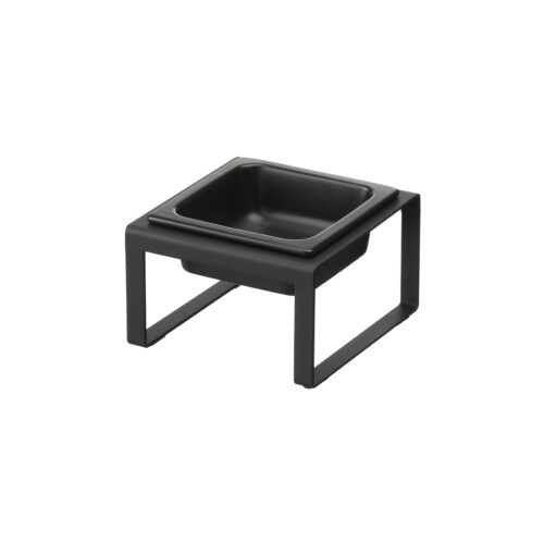 Yamazaki Tower Pet Food Bowl - Black