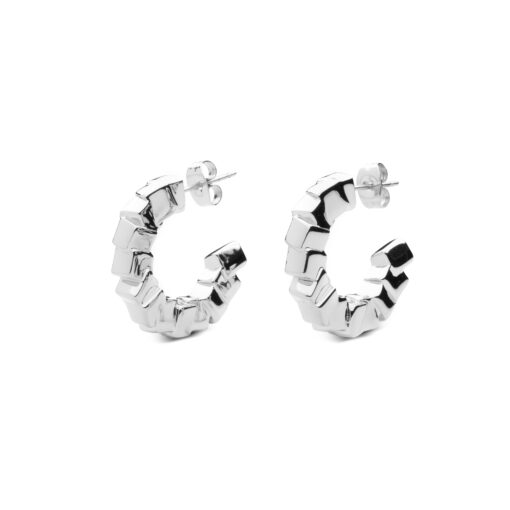 Skultuna Morph Earring Petite Silver Plated
