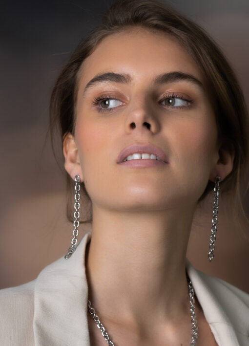 Skultuna Unité Chain Earring - Image 3