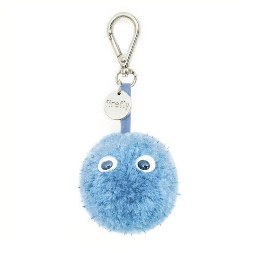 Firefly helkiv aksessuaar- silmadega Pom Pom Baby Blue