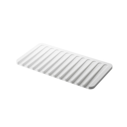 Yamazaki Flow Silicone Drainer Tray White