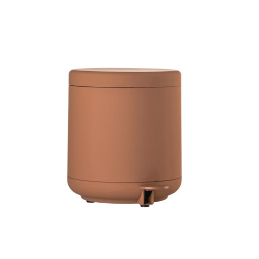 Zone Ume Pedal Bin 4l Terracotta