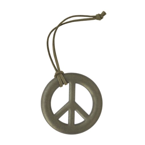 Firefly Soft Reflective Peace Sign Olive Green Deluxe