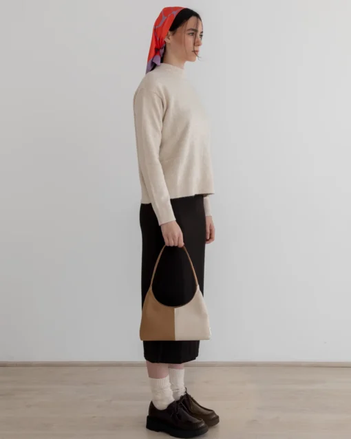 Reliée Studio Shoulder Bag Bea Taupe - Image 2
