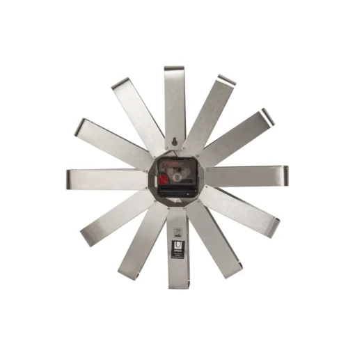 Umbra Ribbon Wall Clock Stainless Steel - Image 5