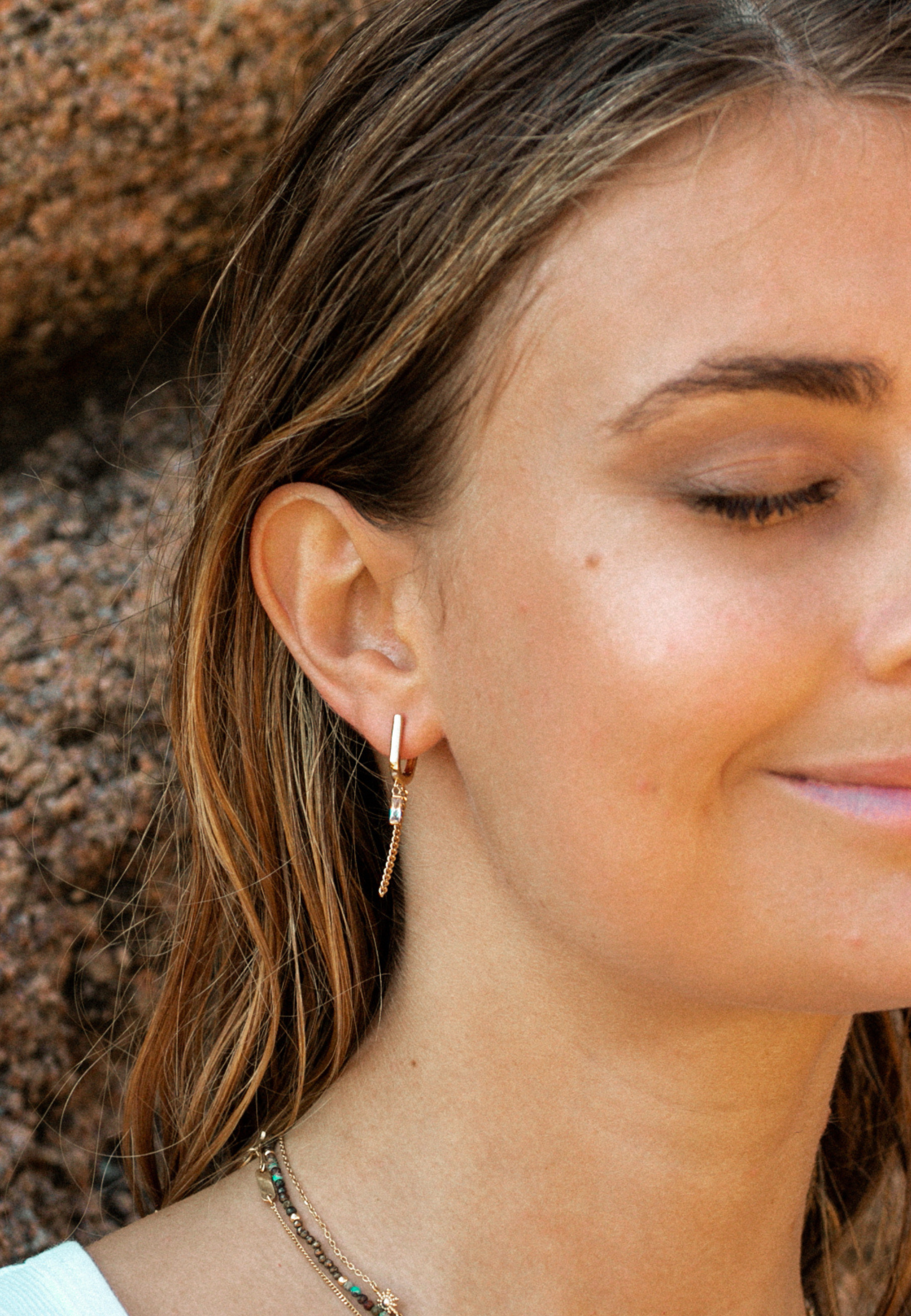 Aran Fun kõrvarõngad 925, kullatud 18K - Image 3