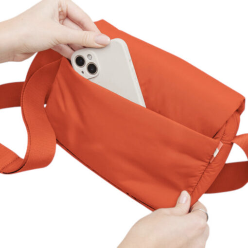 Got Bag Cloud Crossbody Bag Monochrome Hot Coral - Image 8