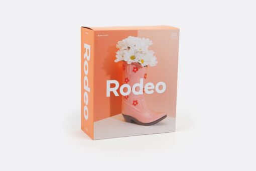 DOIY Rodeo Cowboy Boot Vase Pink - Image 5