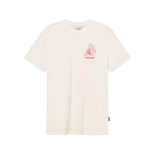 Dedicated T-shirt Stockholm Eternal Pizza Off-White - Image 2