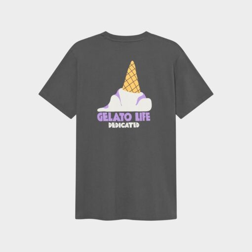 Dedicated T-shirt Stockholm Gelato Life Charcoal - Image 3