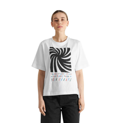 Dedicated T-shirt Vadstena In Your Dreams White