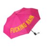 Fisura Kokkupandav vihmavari “F*cking Rain” Roosa