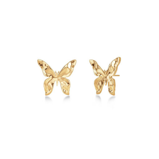 Edblad Butterfly Studs S kõrvarõngad, kullatud 14K