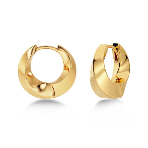 Edblad Helix Hoops L kõrvarõngad, kullatud 14K