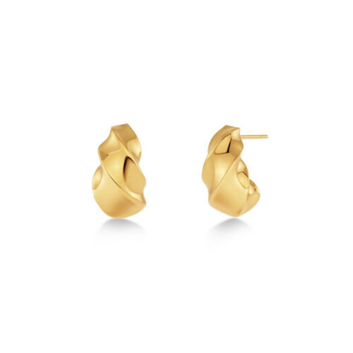 Edblad Helix Studs kõrvarõngad, kullatud 14K