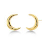 Edblad New Moon Studs L kõrvarõngad, kullatud 14K