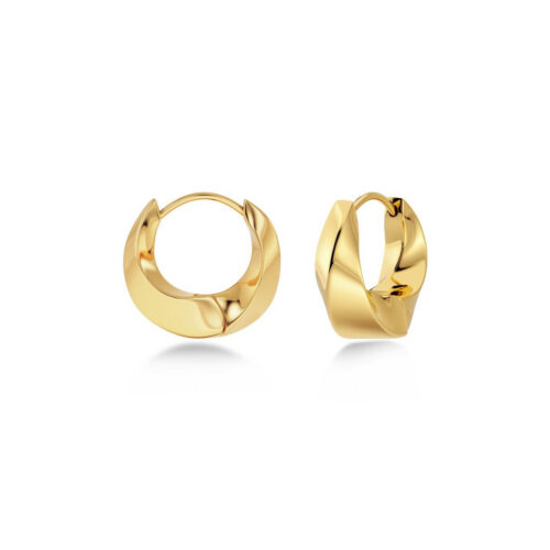 Edblad Helix Hoops S kõrvarõngad, kullatud 14K
