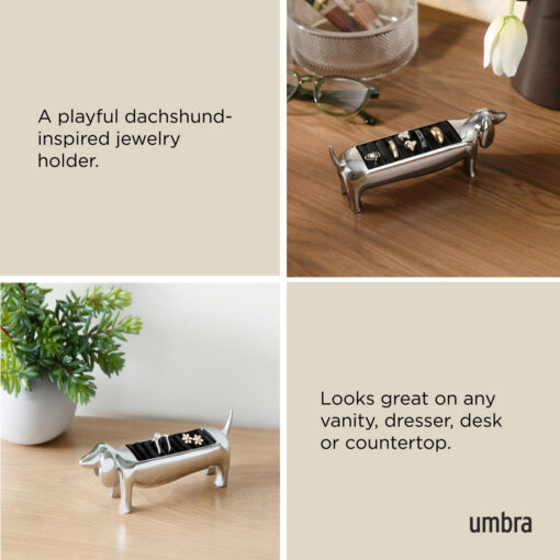 Umbra Dachsie sõrmusehoidja Chrome - Image 5
