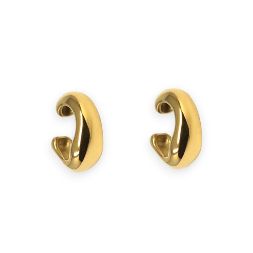 WAY Isle Gold Plated Steel Ear Cuff 2pcs
