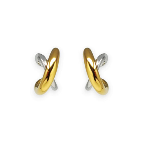 WAY Nora Ear Cuff kullatud teras 2tk