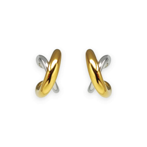 WAY Nora Ear Cuff kullatud teras 2tk