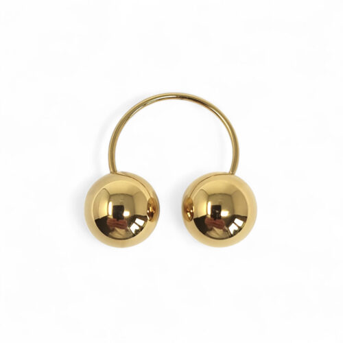 WAY Picos Ring, Gold Plated Steel