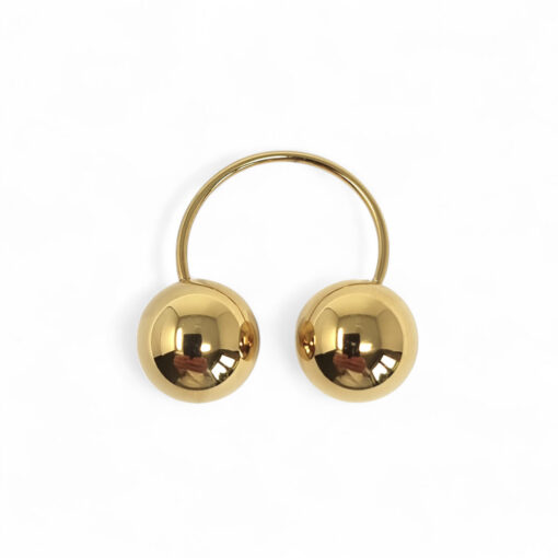 WAY Picos Ring, Gold Plated Steel