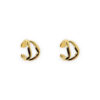 WAY Rhein Gold Plated Steel Ear Cuff 2pcs