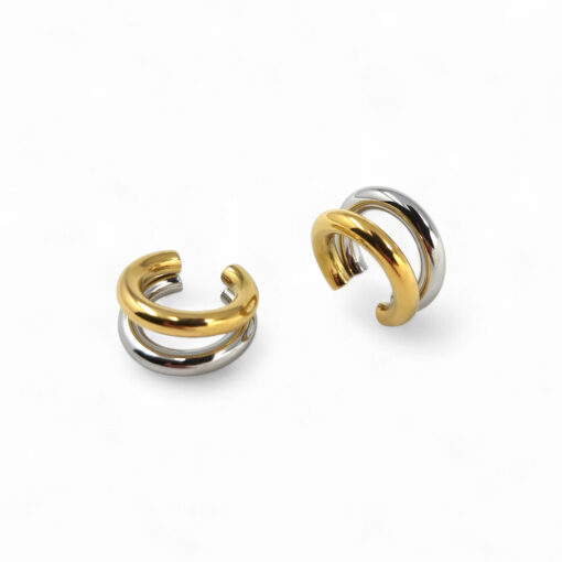 WAY Joux Ear Cuff kullatud teras 2tk - Image 2