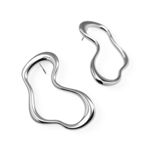 Alternative view of WAY Loire Earrings Steel